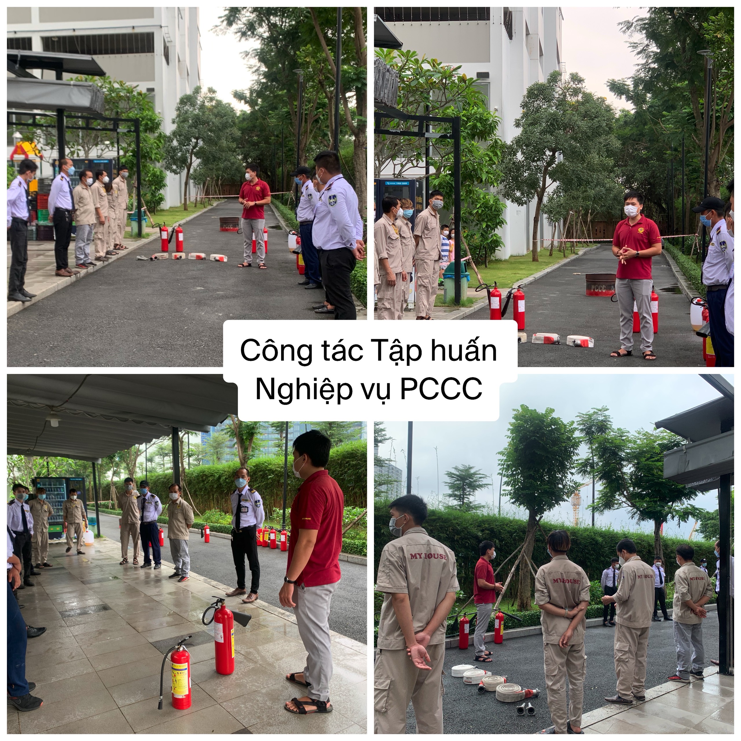 MY HOUSE HƯỞNG ỨNG NGÀY TOÀN DÂN THAM GIA PHÒNG CHÁY CHỮA CHÁY