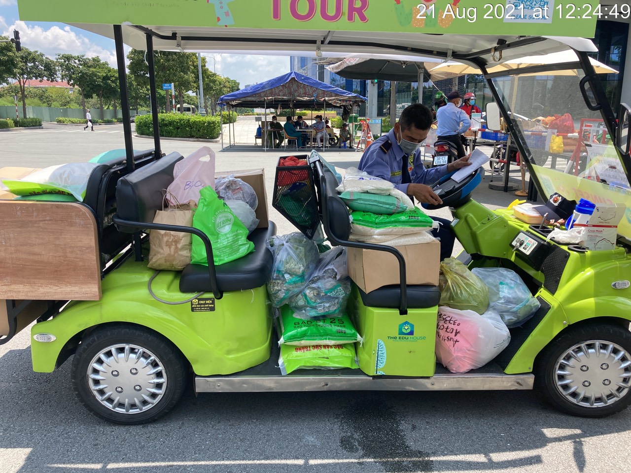 Cư dân đặt hàng, BQL MY HOUSE đi chợ