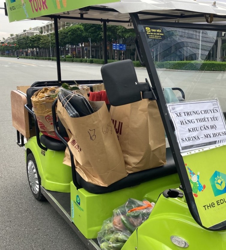 Cư dân đặt hàng, BQL MY HOUSE đi chợ