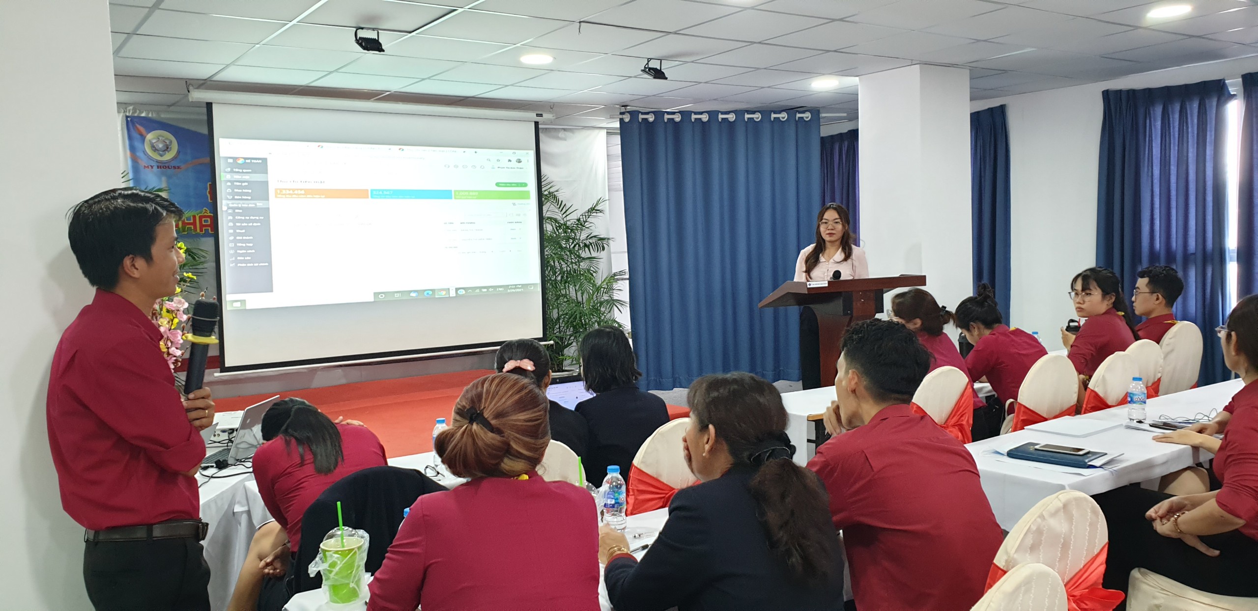 Buoi dao tao noi bo phan mem misa tai cty my house