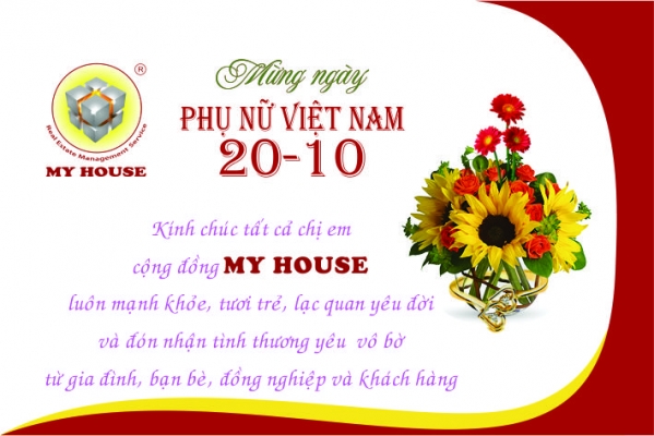 MY HOUSE tổ chức kỷ niệm ngày thành lập Hội Liên hiệp Phụ nữ Việt Nam 20 10