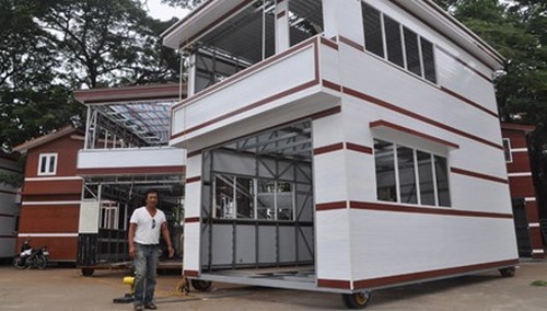 Bùng nổ mô hình nhà giá rẻ, nhà di động