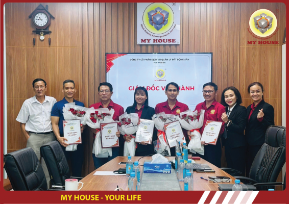 MY HOUSE TỔ CHỨC HỌP GIAO BAN – BỔ NHIỆM NHÂN SỰ CHỦ CHỐT VÀ TRIỂN KHAI NỘI DUNG CÔNG VIỆC TRỌNG ĐIỂM