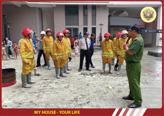 THỰC TẬP PCCC CNCH TẠI CHUNG CƯ CITIHOME: AN TOÀN LÀ NỀN TẢNG CHO CUỘC SỐNG BÌNH YÊN
