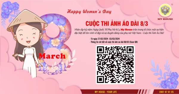 Cuộc Thi Ảnh Áo Dài Kỷ Niệm Ngày Quốc Tế Phụ Nữ 8 3