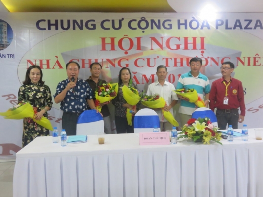 MY HOUSE TỔ CHỨC THÀNH CÔNG HỘI NGHỊ NHÀ CHUNG CƯ THƯỜNG NIÊN CỘNG HÒA PLAZA 2018