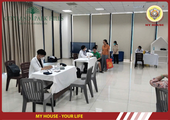 CHĂM SÓC SỨC KHỎE CỘNG ĐỒNG – MY HOUSE đồng hành cùng cư dân CityLand Park Hills