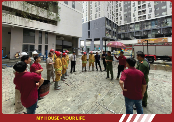 KÝ NĂNG PHÒNG CHÁY CHỮA CHÁY SKY9 TỔ CHỨC BUỔI THỰC TẬP AN TÀON PCCC CNCH SÁT THỰC TẾ