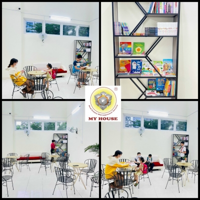 MY HOUSE GIEO DUYÊN TỦ SÁCH HẠNH PHÚC KHUYẾN KHÍCH VĂN HÓA ĐỌC TẠI CÁC CHUNG CƯ