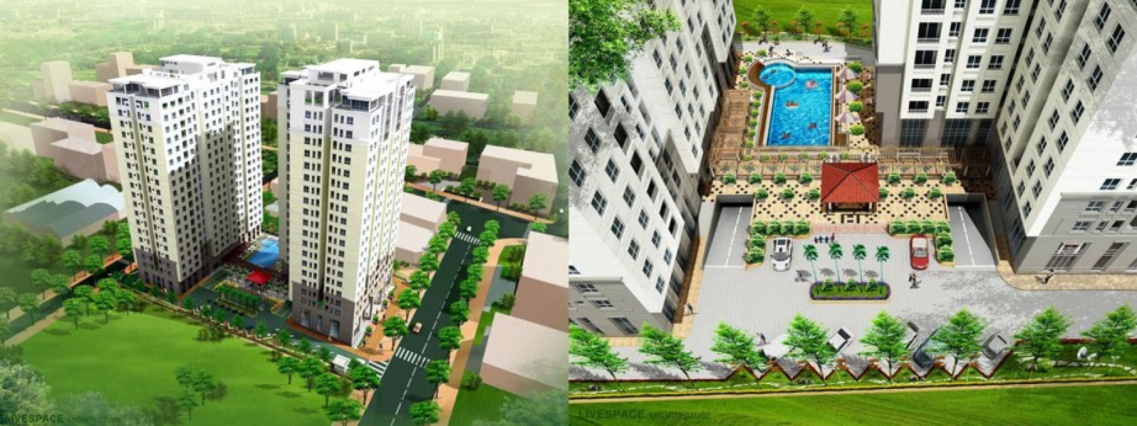 CỤM CHUNG CƯ TOPAZ GARDEN TOPAZ CENTER